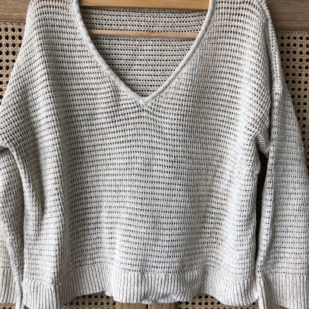 Madewell v-neck sweater